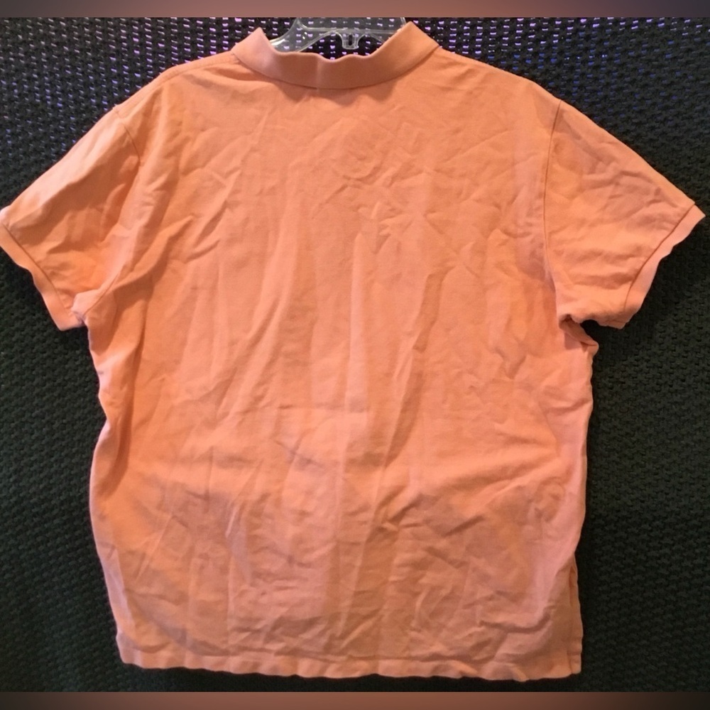 POLO Ralph Lauren Men’s Blue Label Polo Shirt, Light Orange/Peach; Size XL - Picture 2 of 10